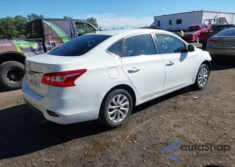 2017 Nissan Sentra Sv из США, поврежденный, VIN 3N1AB7APXHY302905